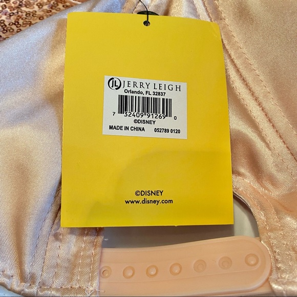 Minnie Mouse Pink baseball cap in pink with sequin ears-official Disney product - Picture 7 of 7